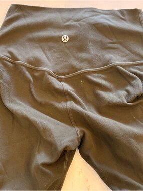 lululemon athletica Black Leggings with Logo Tag